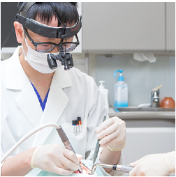 根の治療（根管治療）画像