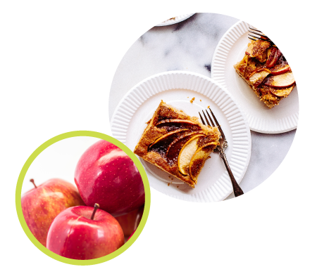 フルーツとお菓子