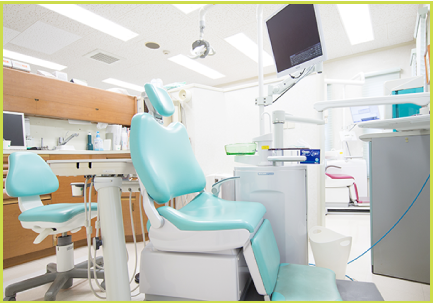 半個室の診療台